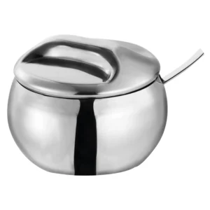 açucareiro com colher inox mimo style