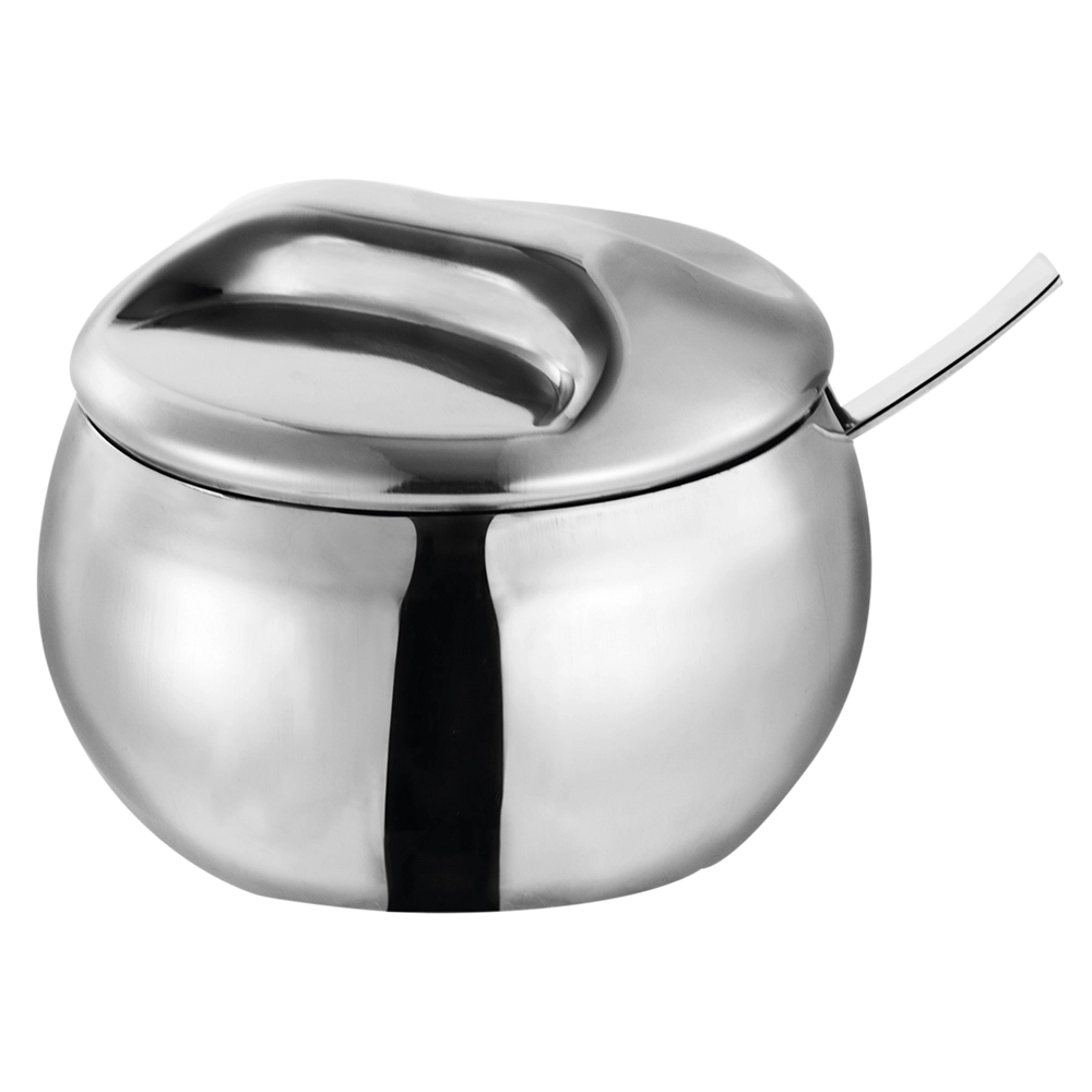açucareiro com colher inox mimo style