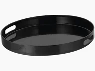 bandeja redonda mimo style black 35cm