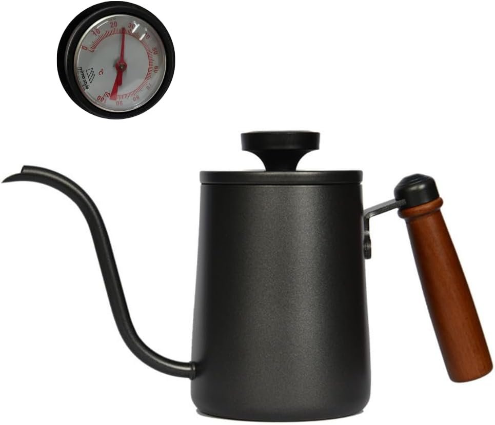 chaleira de bico fino com termômetro mimo style inox