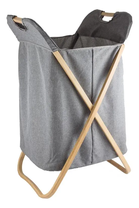 cesto de roupas para lavanderia bambu mimo style