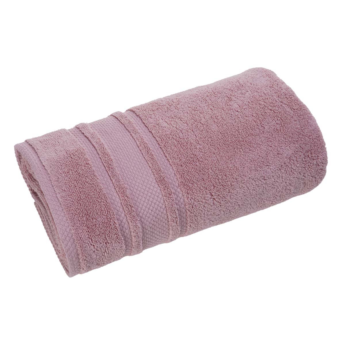 TOALHA DE BANHAO RELATIVE 80cm x 1,50m ZERO TORÇÃO - MAUVE FOSCO