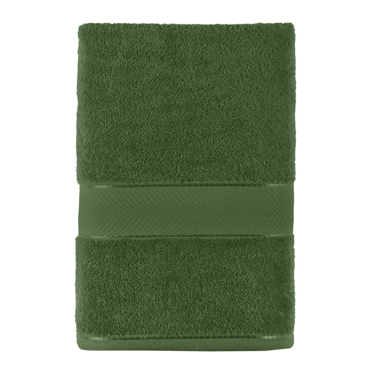 Toalha de Banho 100% Algodão  Duomo 67x140 cm - Verde Militar