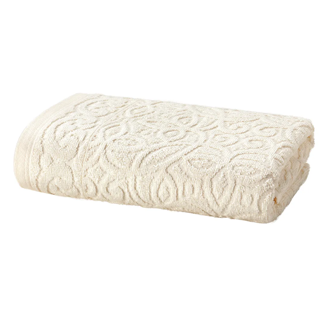Toalha de Rosto Döhler Provença Amarelo Claro 50 cm x 90 cm.