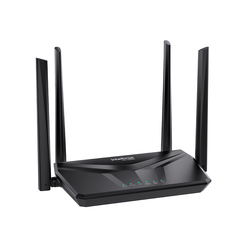 Roteador Wi-fi Alto Desempenho W5-1200GS Preto Intelbras