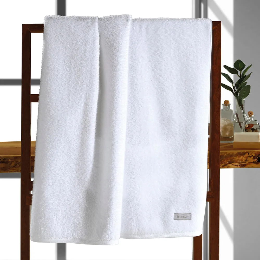 Toalha de banho Dohler Florença FJ-1625 Branca 70cmx140cm