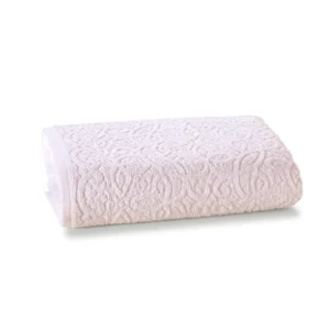 Toalha de Rosto Döhler Provença Rosa Claro 50 cm x 90 cm.