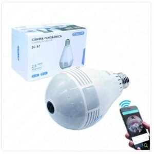 Câmera de Segurança Panorâmica com Led Wi-fi It-blue Sc-b7