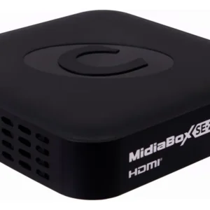 Receptor Midiabox Se2 Century Bivolt 2 Portas Áudio/vídeo