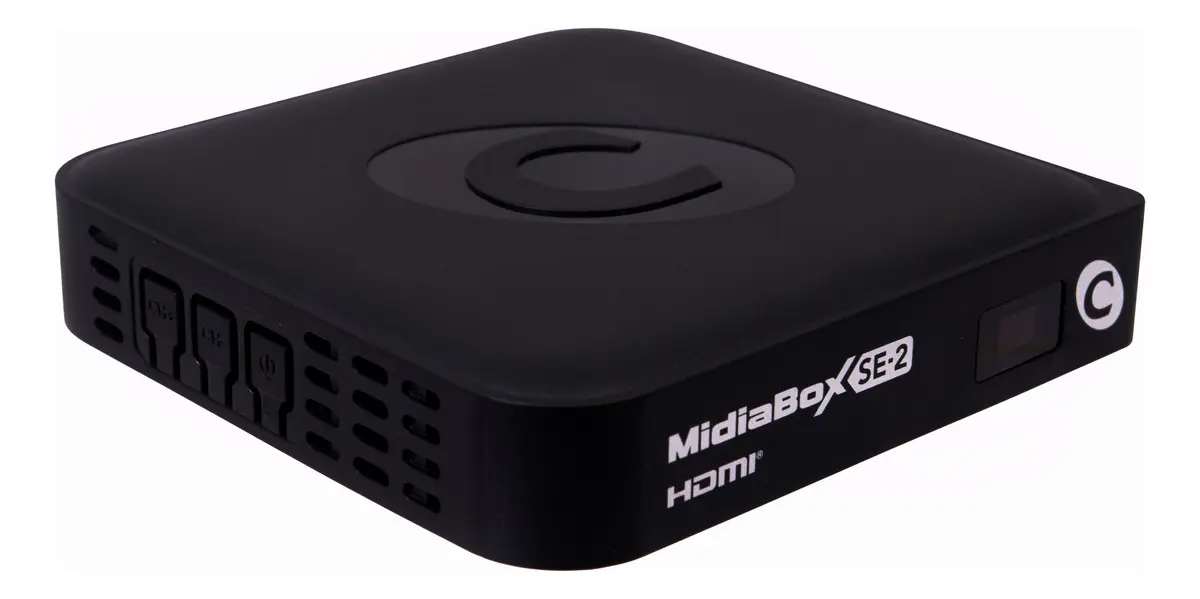 Receptor Midiabox Se2 Century Bivolt 2 Portas Áudio/vídeo