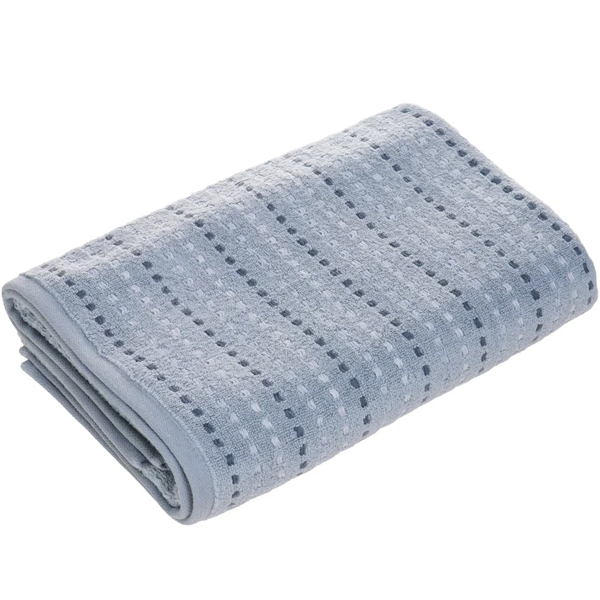 Toalha Banhão Matrix Zero Torção 100% Algodão 80x150cm Tessi Azul Lago